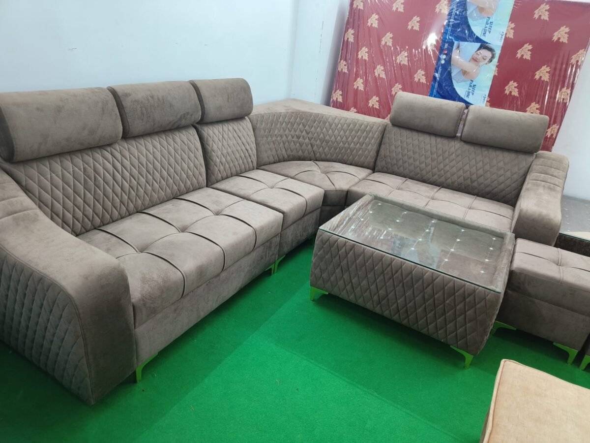 L Shape Sofa Set for Living Room